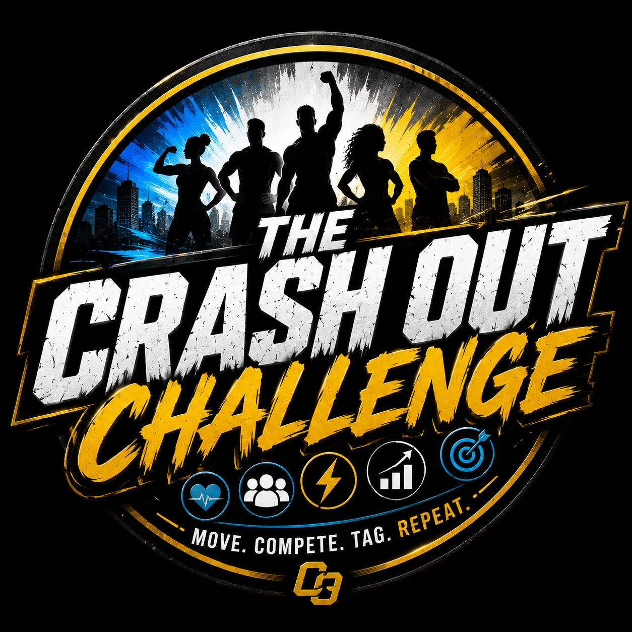 The Crash Out Challenge logo